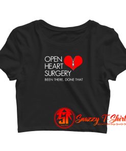 Open Heart Surgery Crop Top Shirt