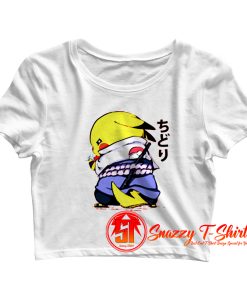 PIIKACHU NIINJA P0KEMON Crop Top Shirt