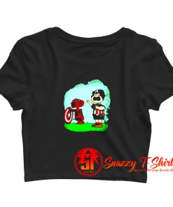 PNutz Civil War Crop Top Shirt