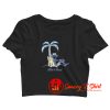 Palm Tree Life Is Good Graphic Crop Top Shirt
