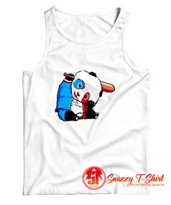 Pandas Little Girl Tank Top