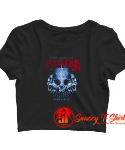 Pantera Domination Crop Top Shirt