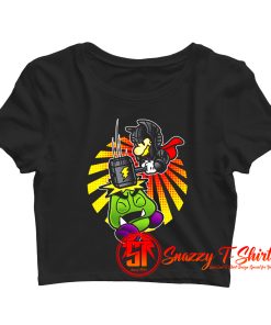 Paper Worthy Crop Top Shirt