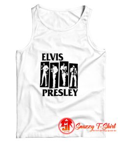 Parody Blackout Elvis Presley Las Vegas Tank Top