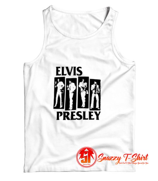 Parody Blackout Elvis Presley Las Vegas Tank Top