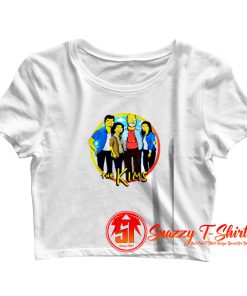 Parody Simpsons Kim Family Funny Crop Top Shirt