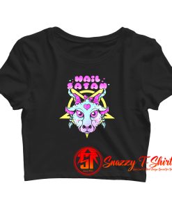 Pastel Goth Crop Top Shirt