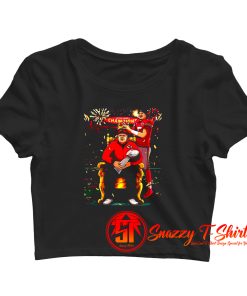 Patrick Mahomes and Andy Reid Super Bowl Champions Crop Top Shirt