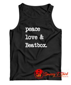 Peace Love Beatbox Tank Top
