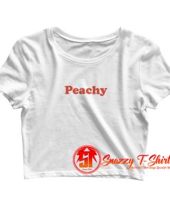 Peachy Crop Top Shirt