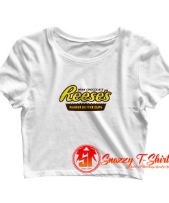 Peanut butter cups 02 Crop Top Shirt