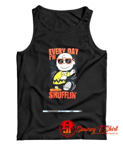 Peanuts Charlie Brown Shufflin Tank Top