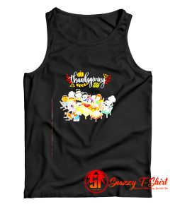 Peanuts thanksgiving Halloween Tank Top