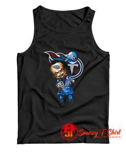 Pennywise hugging Tennessee Titans Tank Top