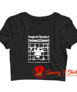 People For The Ethical Treatment Of Animals Crop Top Shirt