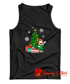Peppermint Patty Around The Christmas Tree Peanuts Tank Top