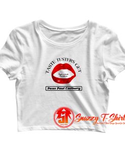Peter Paul Cadbury Get Tasters Unisex Crop Top Shirt