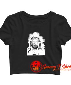 Picasso Native American Crop Top Shirt