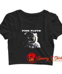 Pink Floyd Dark Side Of The Moon Astronaut Crop Top Shirt