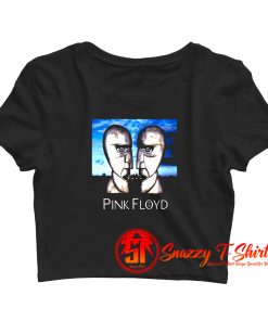 Pink Floyd Punk Rock Division Bell Heads Crop Top Shirt