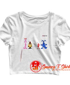 Pink Panther Crop Top Shirt