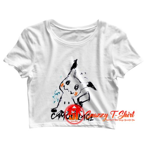 Playboi Carti Kanye Lucky I See Ghosts Crop Top Shirt
