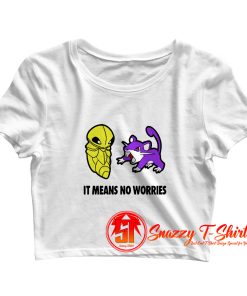 Pokemon Rakuna Ratata Crop Top Shirt