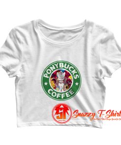 Ponybucks Coffee Crop Top Shirt