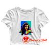 Pop Art Gal Gadot Wonder Women 84 Crop Top Shirt