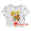 Popular Comic Boule Et Bill Crop Top Shirt