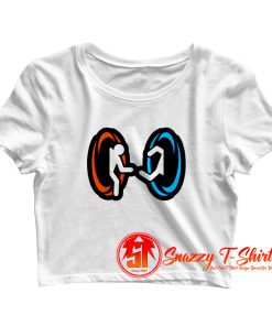 Portal Couple Crop Top Shirt