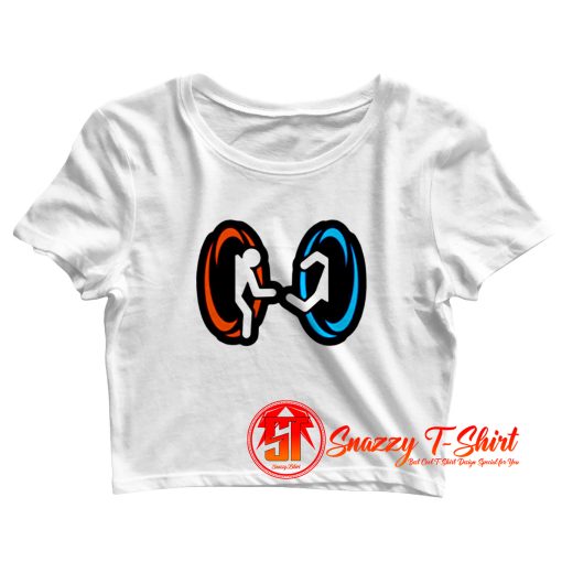 Portal Couple Crop Top Shirt