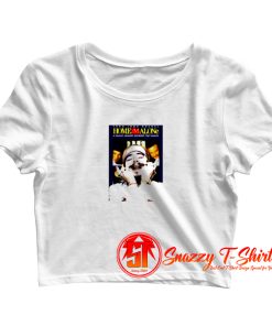 Post malone home alone Christmas Crop Top Shirt