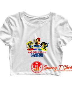 Powerpuff Girls Cancun Novelty Crop Top Shirt