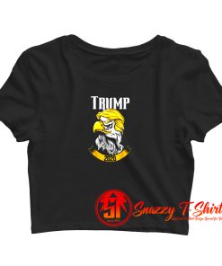 President Donald Trump American Eagle 2020 Crop Top Shirt