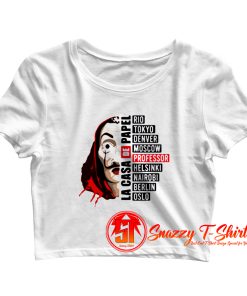 Professor Tokyo Berlin Crop Top Shirt