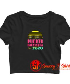 Puerto Backyarda Summer Vacation Crop Top Shirt