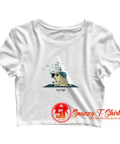 Pug Style Crop Top Shirt