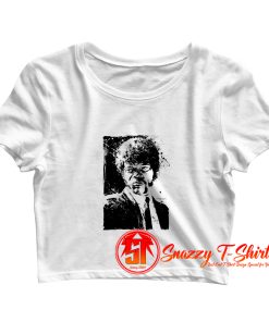 Pulp Fiction Jules Winnfield Vince Crop Top Shirt