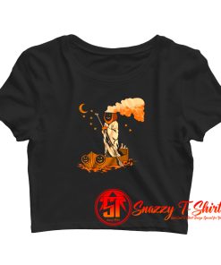 Pumpkin Ferryman Crop Top Shirt