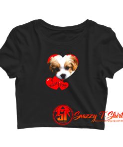 Puppy Crop Top Shirt