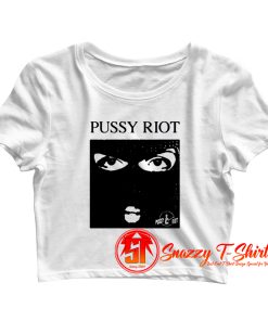 Pussy Riot Punk Band Free Russian Crop Top Shirt