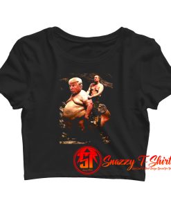 Putin Riding Trump Crop Top Shirt
