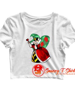 Queen of Hearts Crop Top Shirt