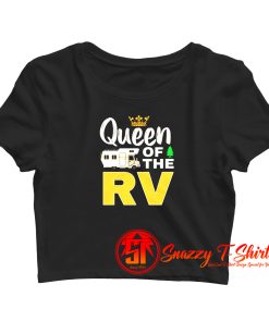 Queen of the Camper Crop Top Shirt