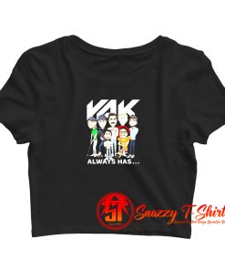 RAK Always Has 2020 Crop Top Shirt