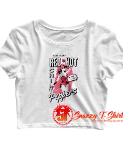 RED HOT CHILI Peppers In the Flesh Crop Top Shirt