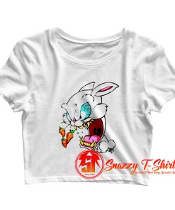 Rabid Rabbit Crop Top Shirt