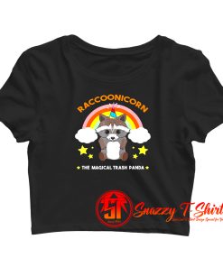 Racoonicorn Crop Top Shirt