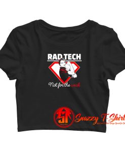 Rad Tech Job Title Crop Top Shirt